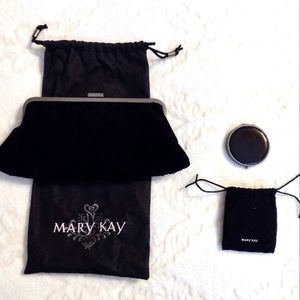 Mary Kay evening clutch and compact , each with their own dust bag.